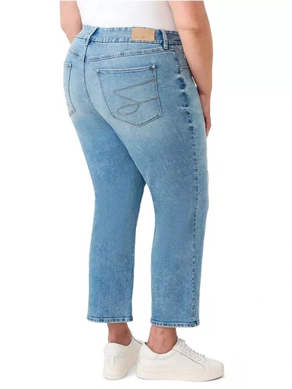 Seven7 Tummyless Ankle Straight Jeans - Picture 2 of 10